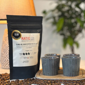 Combo, Café Especialidad Típica 120g + Juego De Vasos Para Espresso